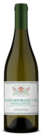 DOMAINE GILLES BOUTON PULIGNY MONTRACHET 1ER CRU ‘SOUS LE PUITS’ 2021 CASE 1